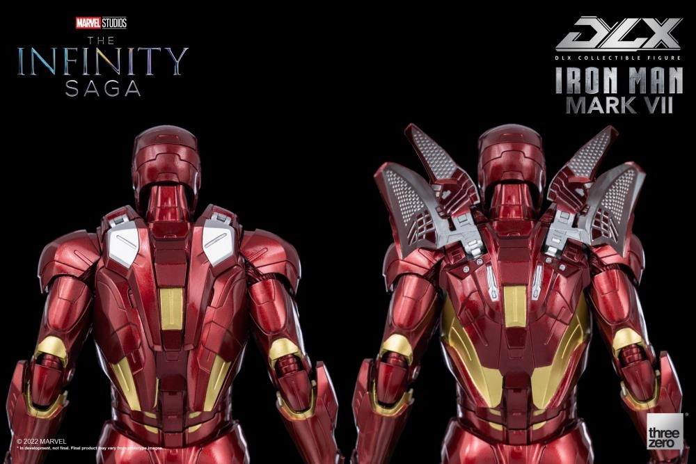 ThreeZero 1/12 Avengers: Infinity Saga Iron Man Mark VII 7 DLX Scale Figure