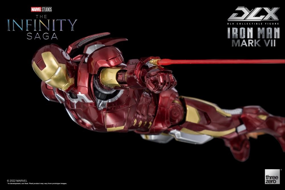 ThreeZero 1/12 Avengers: Infinity Saga Iron Man Mark VII 7 DLX Scale Figure