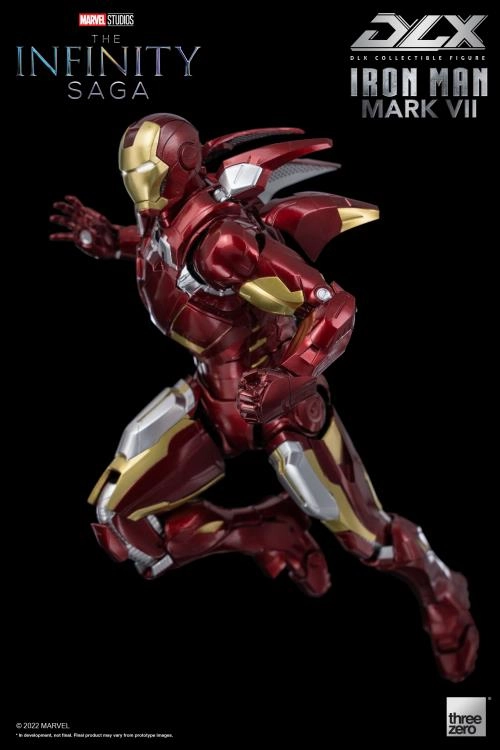 ThreeZero 1/12 Avengers: Infinity Saga Iron Man Mark VII 7 DLX Scale Figure