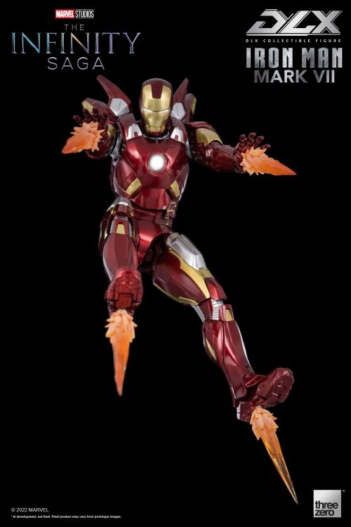 ThreeZero 1/12 Avengers: Infinity Saga Iron Man Mark VII 7 DLX Scale Figure