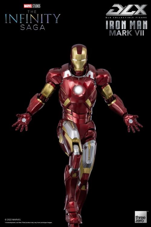 ThreeZero 1/12 Avengers: Infinity Saga Iron Man Mark VII 7 DLX Scale Figure