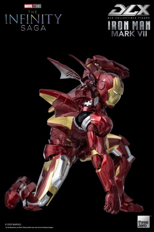 ThreeZero 1/12 Avengers: Infinity Saga Iron Man Mark VII 7 DLX Scale Figure