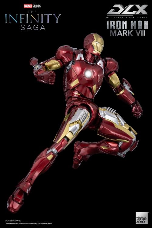 ThreeZero 1/12 Avengers: Infinity Saga Iron Man Mark VII 7 DLX Scale Figure