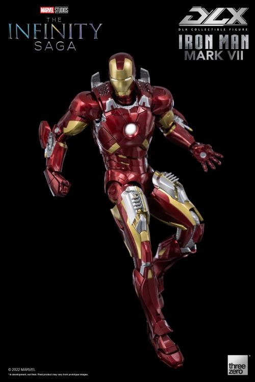 ThreeZero 1/12 Avengers: Infinity Saga Iron Man Mark VII 7 DLX Scale Figure
