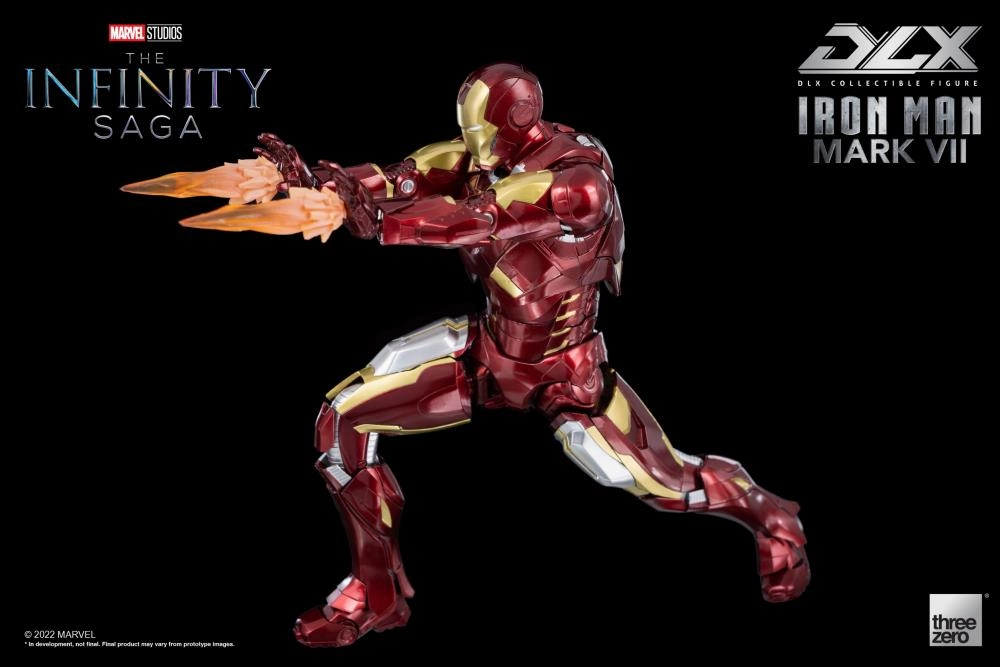 ThreeZero 1/12 Avengers: Infinity Saga Iron Man Mark VII 7 DLX Scale Figure