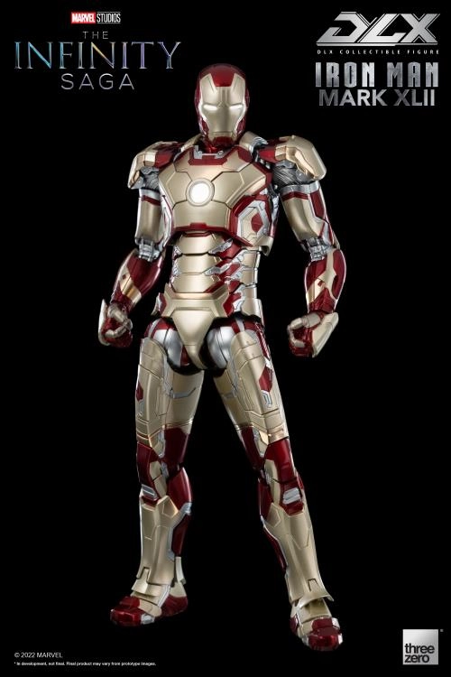 ThreeZero 1/12 Avengers: Infinity Saga Iron Man Mark XLII 42 DLX Scale Figure