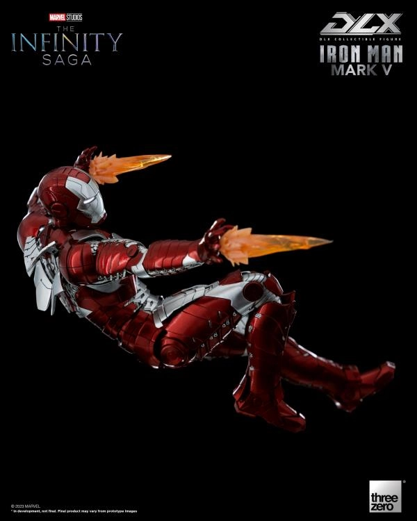 ThreeZero 1/12 Avengers: The Infinity Saga Iron Man Mark V 5 DLX Action Figure