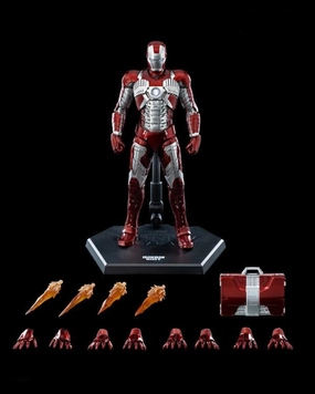ThreeZero 1/12 Avengers: The Infinity Saga Iron Man Mark V 5 DLX Action Figure