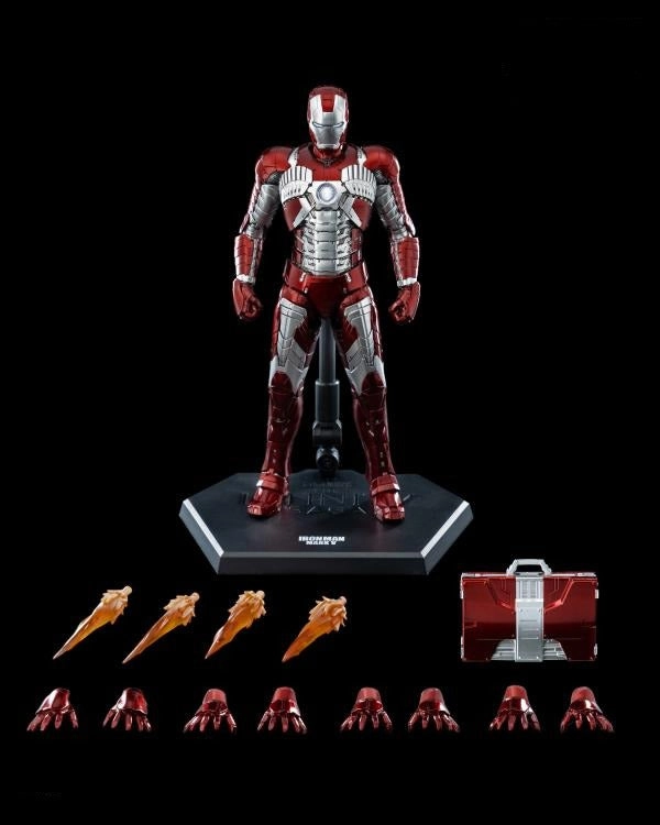 ThreeZero 1/12 Avengers: The Infinity Saga Iron Man Mark V 5 DLX Action Figure