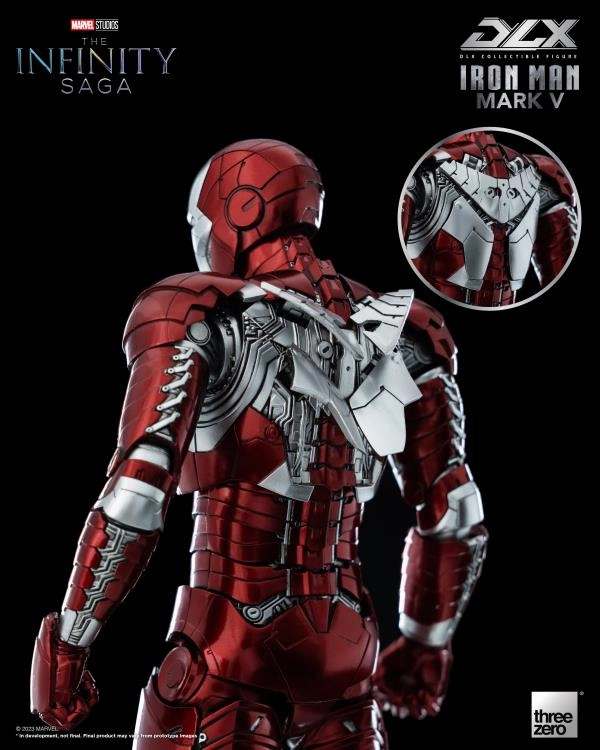 ThreeZero 1/12 Avengers: The Infinity Saga Iron Man Mark V 5 DLX Action Figure