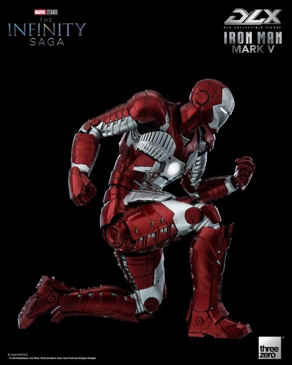 ThreeZero 1/12 Avengers: The Infinity Saga Iron Man Mark V 5 DLX Action Figure