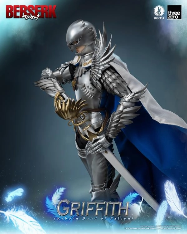 ThreeZero 1/6 Berserk Griffith (Reborn Band of Falcon Ver.) Action Figure