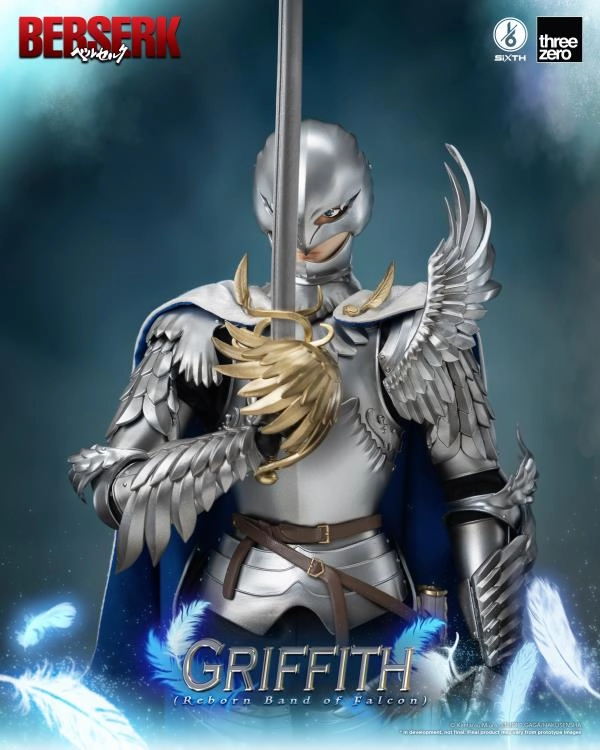 ThreeZero 1/6 Berserk Griffith (Reborn Band of Falcon Ver.) Action Figure