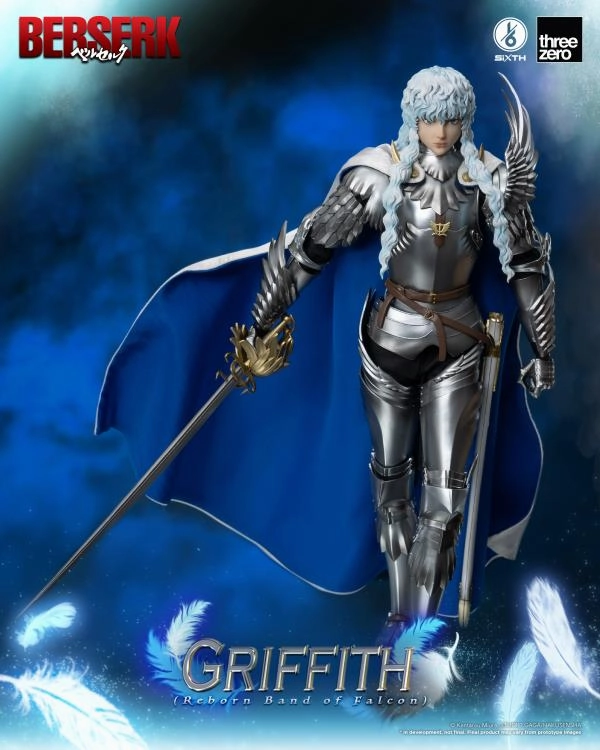 ThreeZero 1/6 Berserk Griffith (Reborn Band of Falcon Ver.) Action Figure