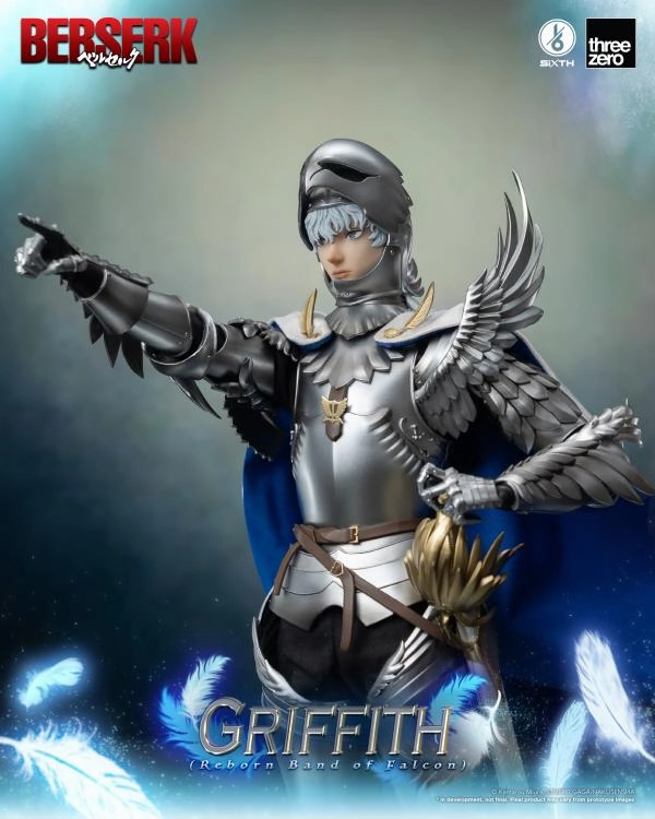 ThreeZero 1/6 Berserk Griffith (Reborn Band of Falcon Ver.) Action Figure