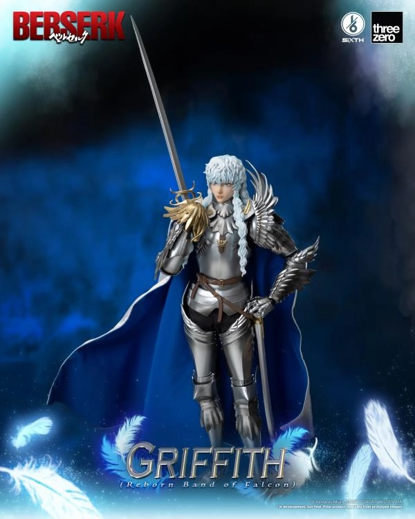ThreeZero 1/6 Berserk Griffith (Reborn Band of Falcon Ver.) Action Figure