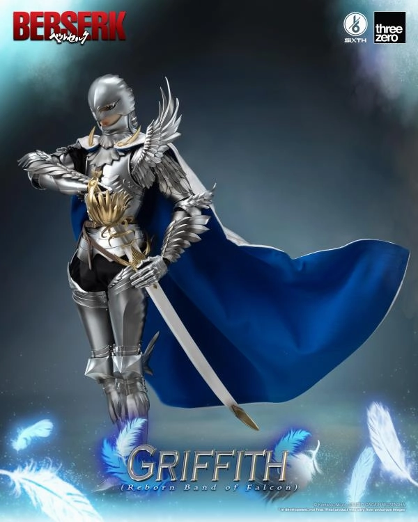 ThreeZero 1/6 Berserk Griffith (Reborn Band of Falcon Ver.) Action Figure