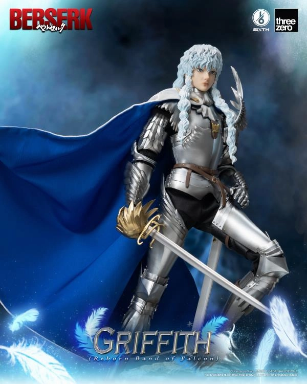ThreeZero 1/6 Berserk Griffith (Reborn Band of Falcon Ver.) Action Figure