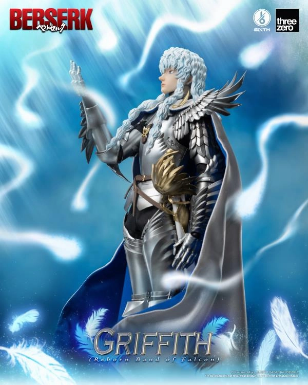 ThreeZero 1/6 Berserk Griffith (Reborn Band of Falcon Ver.) Action Figure
