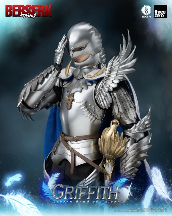 ThreeZero 1/6 Berserk Griffith (Reborn Band of Falcon Ver.) Action Figure