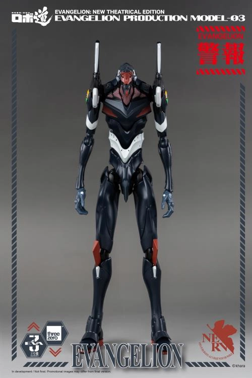 ThreeZero Evangelion ROBO-DOU Production Eva Model-03 Unit 3 Action Figure