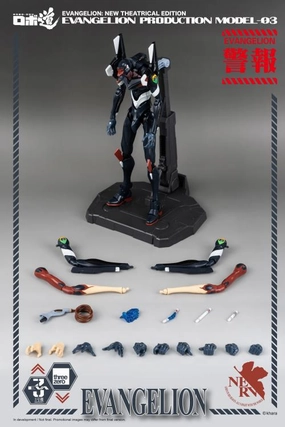 ThreeZero Evangelion ROBO-DOU Production Eva Model-03 Unit 3 Action Figure