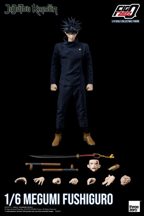 ThreeZero FigZero 1/6 Jujutsu Kaisen Megumi Fushiguro Scale Action Figure