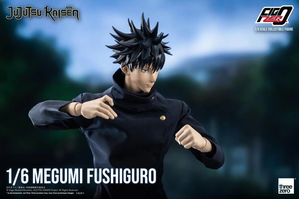 ThreeZero FigZero 1/6 Jujutsu Kaisen Megumi Fushiguro Scale Action Figure
