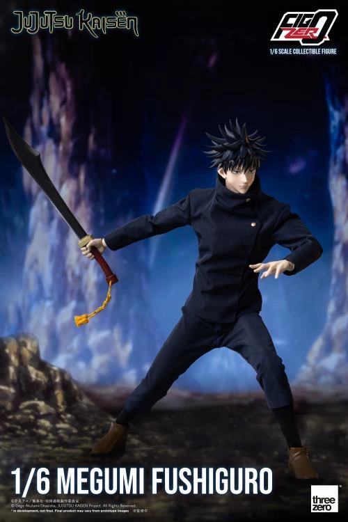 ThreeZero FigZero 1/6 Jujutsu Kaisen Megumi Fushiguro Scale Action Figure