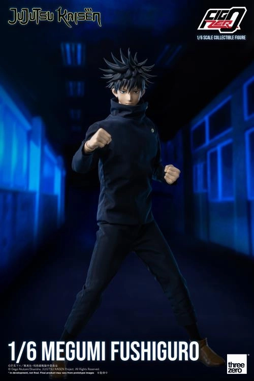 ThreeZero FigZero 1/6 Jujutsu Kaisen Megumi Fushiguro Scale Action Figure