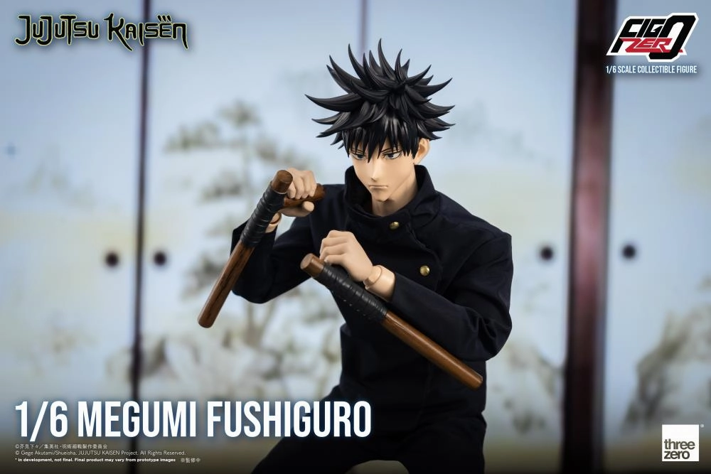 ThreeZero FigZero 1/6 Jujutsu Kaisen Megumi Fushiguro Scale Action Figure