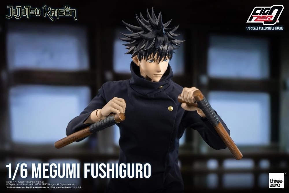 ThreeZero FigZero 1/6 Jujutsu Kaisen Megumi Fushiguro Scale Action Figure