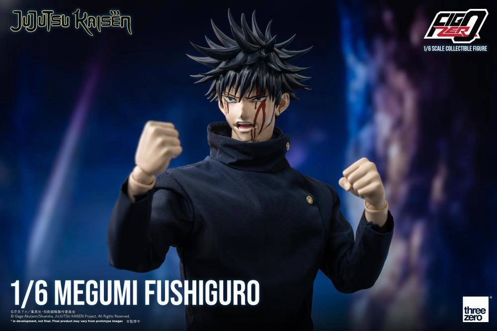 ThreeZero FigZero 1/6 Jujutsu Kaisen Megumi Fushiguro Scale Action Figure