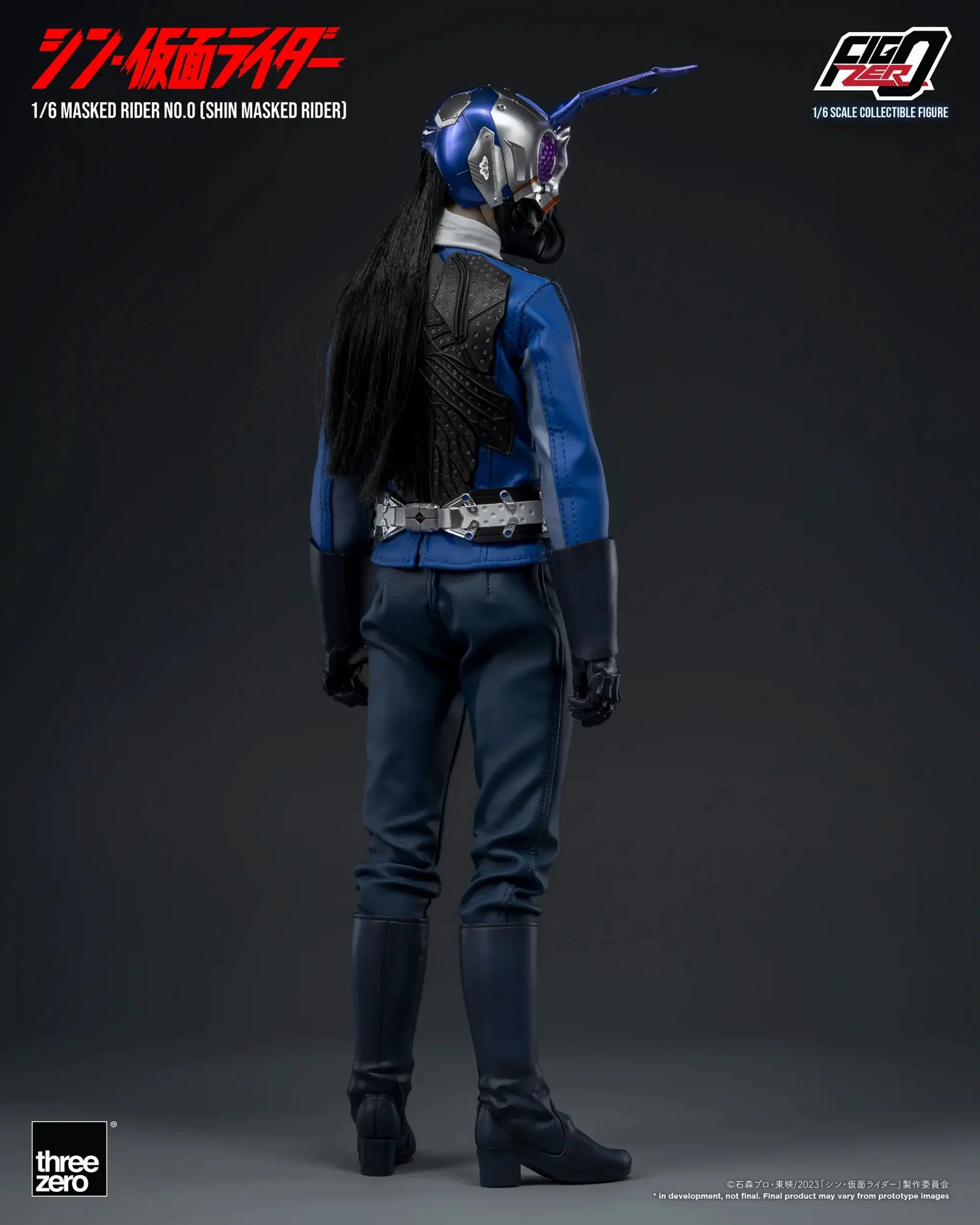ThreeZero FigZero 1/6 Shin Kamen Rider Masked Rider No.0 Scale Figure