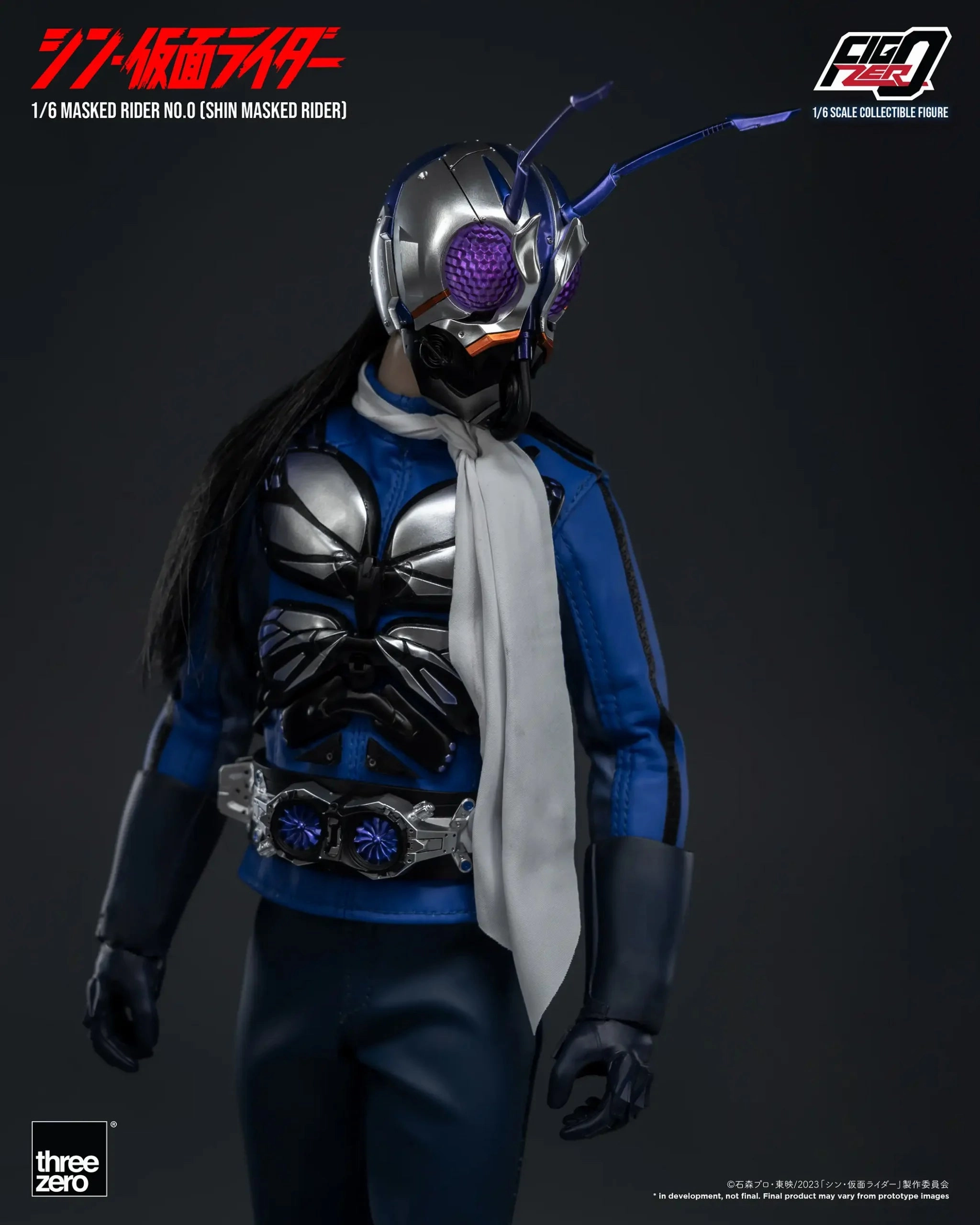 ThreeZero FigZero 1/6 Shin Kamen Rider Masked Rider No.0 Scale Figure