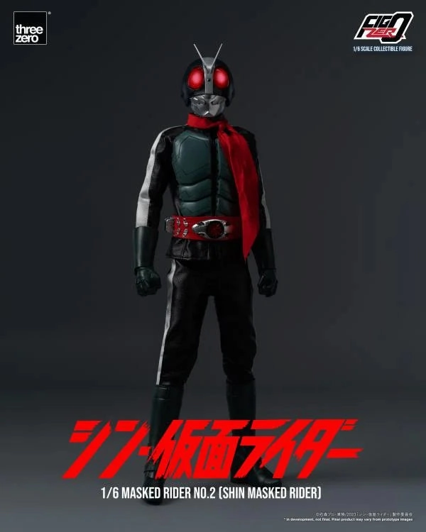 ThreeZero FigZero 1/6 Shin Kamen Rider Masked Rider No. 2 Scale Figure