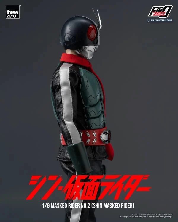 ThreeZero FigZero 1/6 Shin Kamen Rider Masked Rider No. 2 Scale Figure