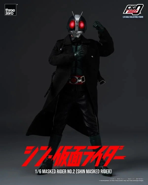 ThreeZero FigZero 1/6 Shin Kamen Rider Masked Rider No. 2 Scale Figure