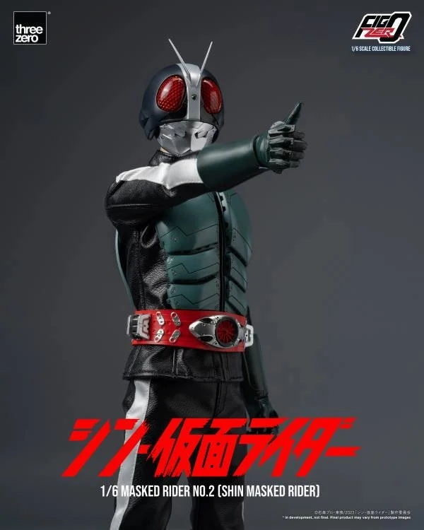ThreeZero FigZero 1/6 Shin Kamen Rider Masked Rider No. 2 Scale Figure