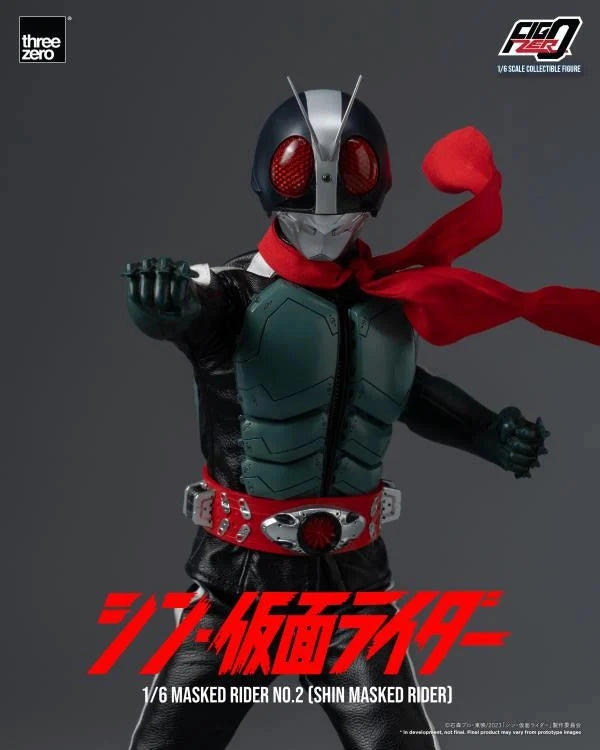 ThreeZero FigZero 1/6 Shin Kamen Rider Masked Rider No. 2 Scale Figure