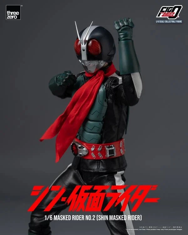 ThreeZero FigZero 1/6 Shin Kamen Rider Masked Rider No. 2 Scale Figure
