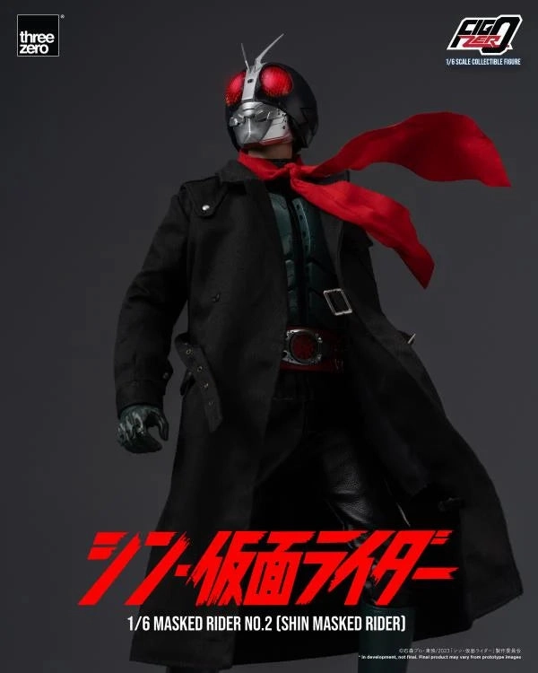 ThreeZero FigZero 1/6 Shin Kamen Rider Masked Rider No. 2 Scale Figure