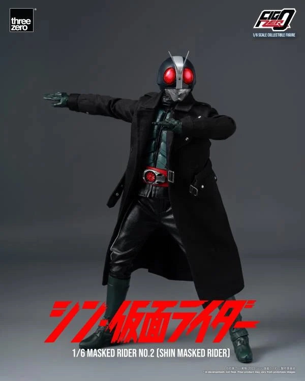 ThreeZero FigZero 1/6 Shin Kamen Rider Masked Rider No. 2 Scale Figure