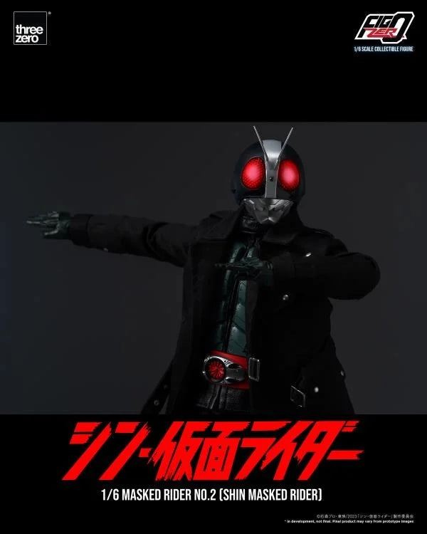 ThreeZero FigZero 1/6 Shin Kamen Rider Masked Rider No. 2 Scale Figure