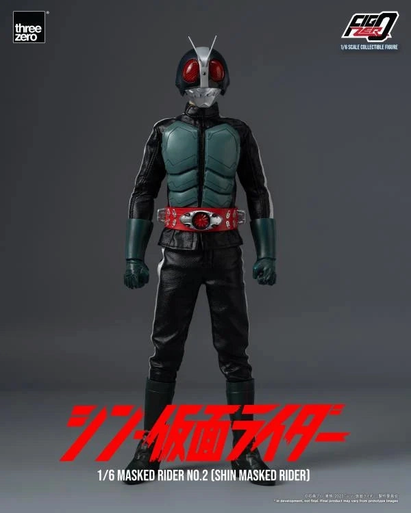 ThreeZero FigZero 1/6 Shin Kamen Rider Masked Rider No. 2 Scale Figure