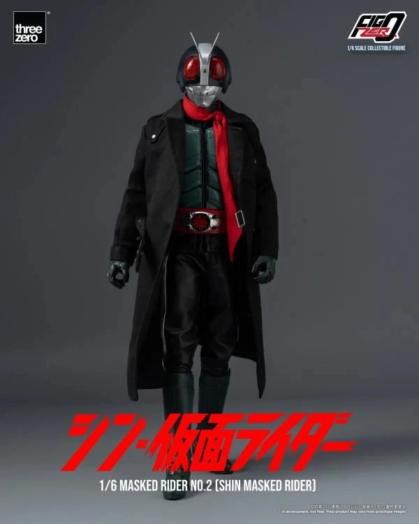 ThreeZero FigZero 1/6 Shin Kamen Rider Masked Rider No. 2 Scale Figure