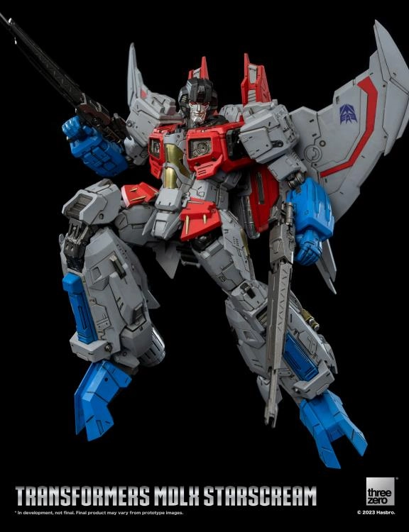 ThreeZero Transformers Starscream MDLX Action Figure