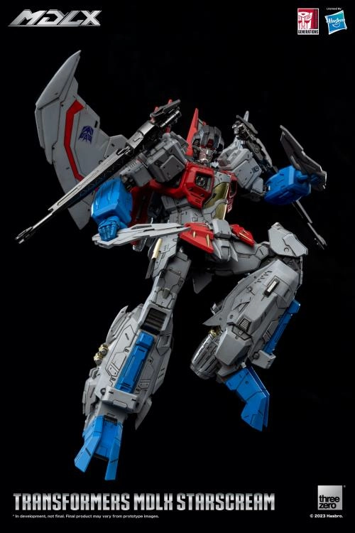 ThreeZero Transformers Starscream MDLX Action Figure