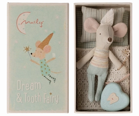 Tooth Fairy Mouse, Little Brother In Matchbox