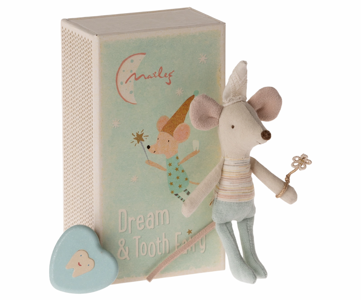 Tooth Fairy Mouse, Little Brother In Matchbox